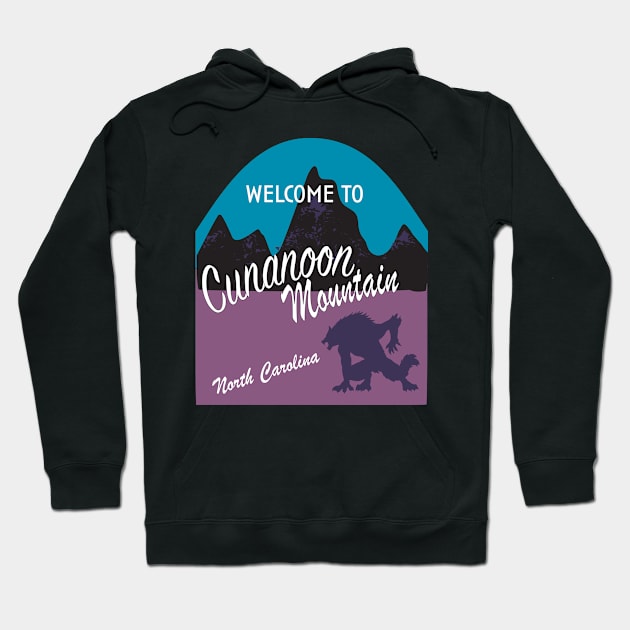 Get Wild on Cunanoon Mountain! Hoodie by Martin & Brice